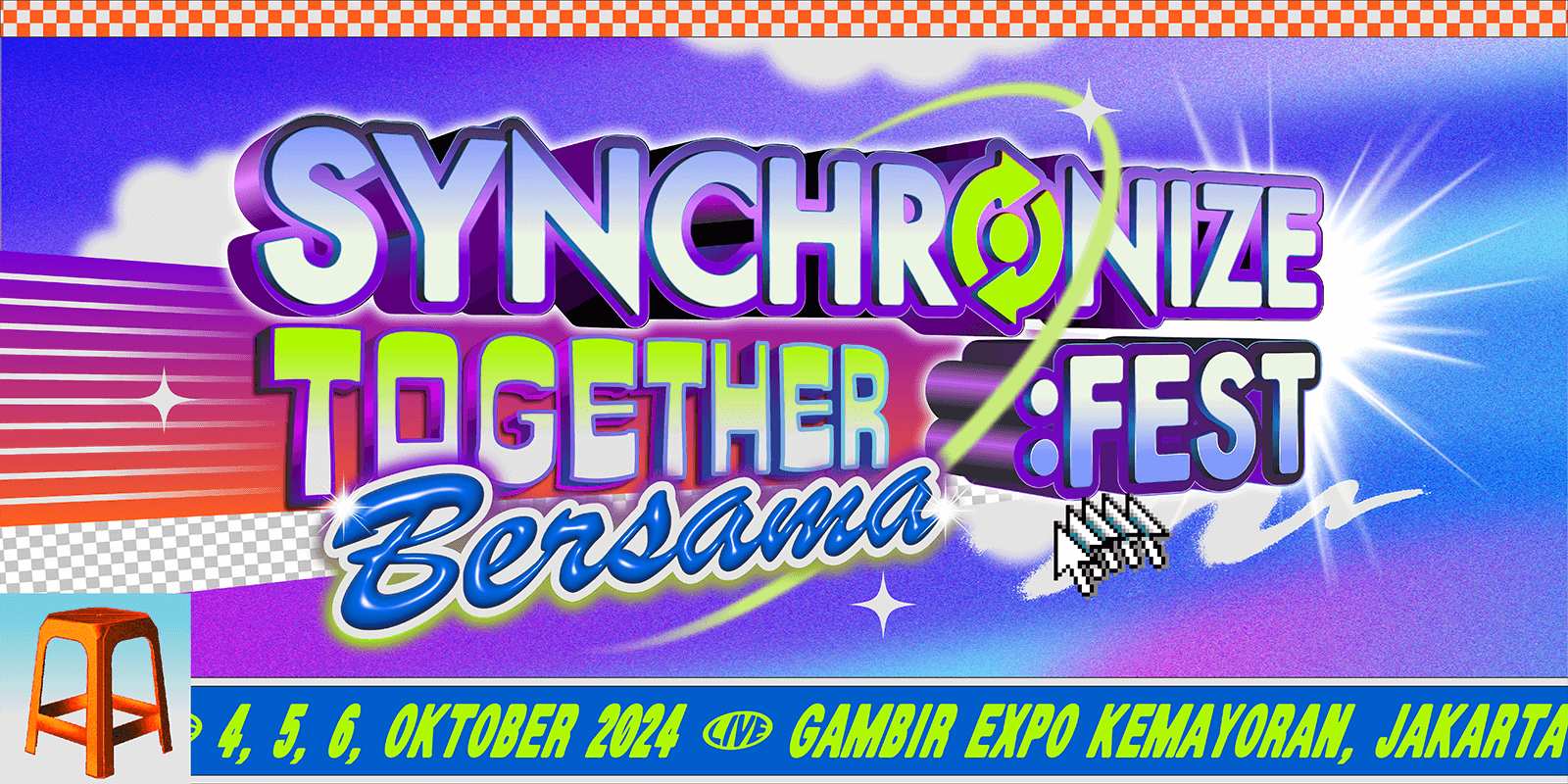 Tanggal dan Lokasi Synchronize Fest